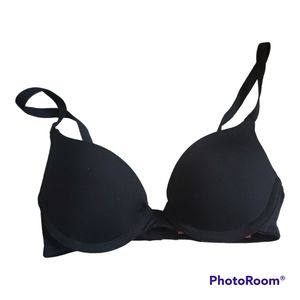 VICTORIA'S SECRET Black Push Up Bra - Size 30A